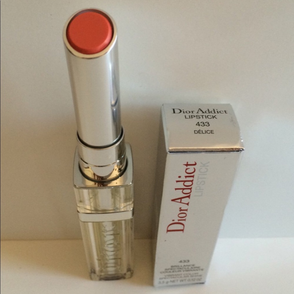 🆕 Full size Dior Addict Lipstick ~ color Delice 💄💄💄